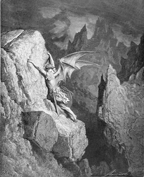 El vuelo de Satanás a través del caos, de 